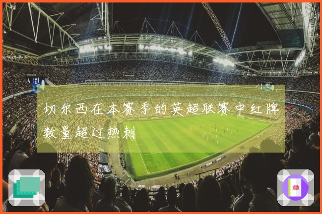 切尔西在本赛季的英超联赛中红牌数量超过热刺